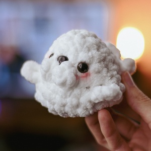 Fóka- Bálna plüsi - játék & sport - plüssállat & játékfigura - hal - Meska.hu