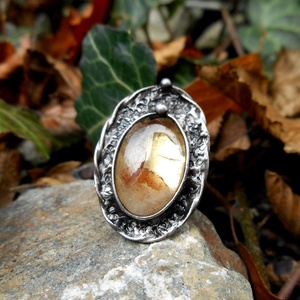 Citrin gyűrű -  - Meska.hu