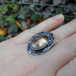 Citrin gyűrű -  - Meska.hu