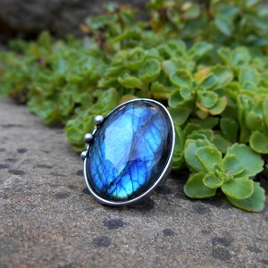 Labradorit gyűrű -  - Meska.hu