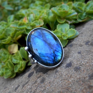 Labradorit gyűrű -  - Meska.hu