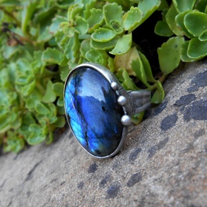 Labradorit gyűrű -  - Meska.hu