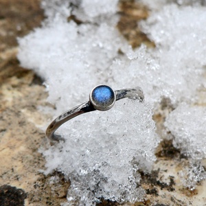 Ezüst Labradorit gyűrű -  - Meska.hu