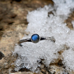 Ezüst Labradorit gyűrű -  - Meska.hu