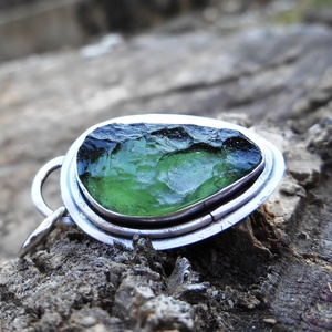 Ezüst Moldavit medál -  - Meska.hu