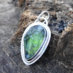 Ezüst Moldavit medál -  - Meska.hu