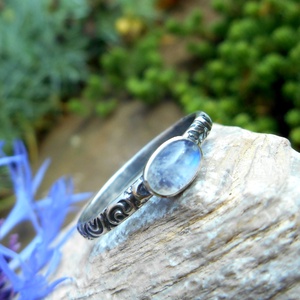 Ezüst Holdkő gyűrű -  - Meska.hu