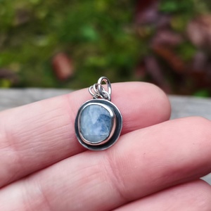 Ezüst Holdkő medál - ékszer - nyaklánc - medál - Meska.hu