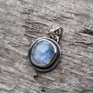 Ezüst Holdkő medál, Ékszer, Nyaklánc, Medál, Ékszerkészítés, Ötvös, MESKA