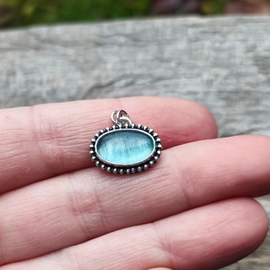 Ezüst Turmalin medál - ékszer - nyaklánc - medál - Meska.hu