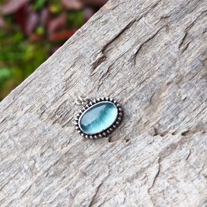 Ezüst Turmalin medál - ékszer - nyaklánc - medál - Meska.hu