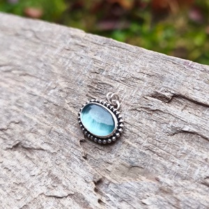 Ezüst Turmalin medál - ékszer - nyaklánc - medál - Meska.hu