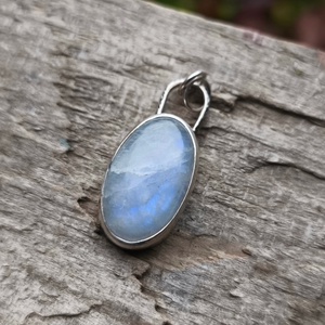 Ezüst Holdkő medál, Ékszer, Nyaklánc, Medál, Ékszerkészítés, Ötvös, MESKA