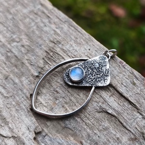 Ezüst Holdkő medál - Meska.hu