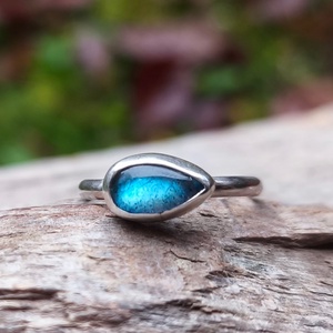 Ezüst Labradorit gyűrű, , Ékszerkészítés, Ötvös, MESKA