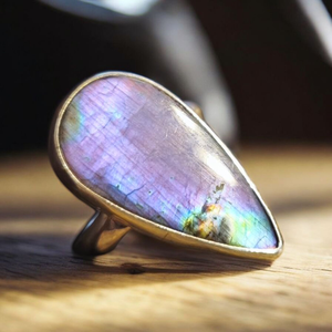 Ezüst Labradorit gyűrű, , Ékszerkészítés, Ötvös, MESKA