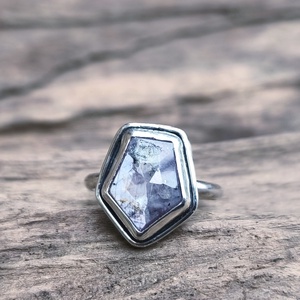 Ezüst Zafír gyűrű, Ékszer, Gyűrű, Statement gyűrű, Ékszerkészítés, Ötvös, MESKA