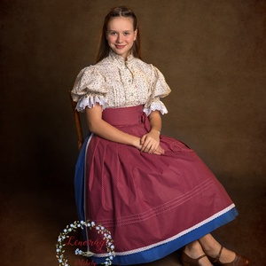 Szilágysági viselet - Kraszna -menti leány és női viselet - ruha & divat - babaruha & gyerekruha - szoknya - Meska.hu
