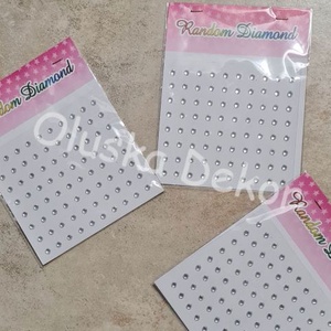 Strasszkő, testékszer, öntapadós, Kellékek & szerszámok, Dekorációs kellékek, Egyéb kellékek, Virágkötés, Mindenmás, MESKA