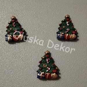 Fenyőfa, karácsonyfa, öntapadós, karácsonyi dekorációs alapanyag, Kellékek & szerszámok, Dekorációs kellékek, Figurák, , MESKA