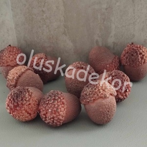 Makk, őszi dekorációs figura, hungarocell, több színben, 5cm - kellékek & szerszámok - dekorációs kellékek - egyéb kellékek - Meska.hu