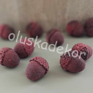 Makk, őszi dekorációs figura, hungarocell, több színben, 5cm - kellékek & szerszámok - dekorációs kellékek - egyéb kellékek - Meska.hu