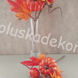 Szőlő és tölgyleveles tökös pick, 20cm, Kellékek & szerszámok, Dekorációs kellékek, Egyéb kellékek, Virágkötés, Mindenmás, MESKA