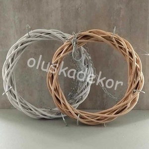 Fűzkoszorú, vesszőkoszorú, akasztós 25cm, Kellékek & szerszámok, Dekorációs kellékek, Egyéb kellékek, Virágkötés, Mindenmás, MESKA
