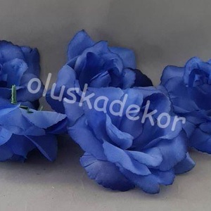Rózsa virágfej, rózsafej 10cm - kellékek & szerszámok - dekorációs kellékek - virágfej - Meska.hu
