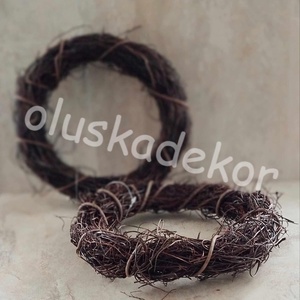 Iszalag koszorú, natúr, húsvéti, karácsonyi dekor alapanyag, 20cm, Kellékek & szerszámok, Dekorációs kellékek, Egyéb kellékek, Virágkötés, Mindenmás, MESKA