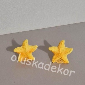 Homokvár, kagyló, tengeri csillag, poly dekor figura - kellékek & szerszámok - dekorációs kellékek - egyéb kellékek - Meska.hu