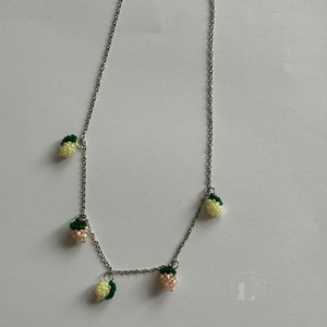 PinkLemonade 5charm nyaklánc - ékszer - nyaklánc - medálos nyaklánc - Meska.hu