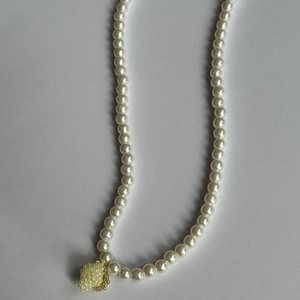 Pearl- Lemon nyaklánc - ékszer - nyaklánc - gyöngyös nyaklánc - Meska.hu