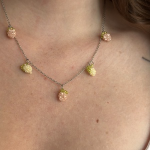 PinkLemonade 5charm nyaklánc - ékszer - nyaklánc - medálos nyaklánc - Meska.hu