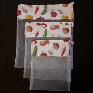 Bevásárlózsák, zöldséges , Táska & Tok, Bevásárlás & Shopper táska, Zöldség/Gyümölcs zsák, Varrás, MESKA