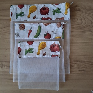 Bevásárlózsák, zöldséges , Táska & Tok, Bevásárlás & Shopper táska, Zöldség/Gyümölcs zsák, Varrás, MESKA