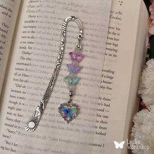 Könyvjelző pillangó függővel, Könyv & Zene, Könyvjelző, Ékszerkészítés, MESKA