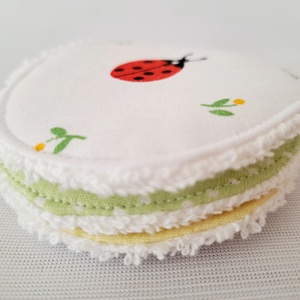 Katicás arctisztító párna - szépségápolás - arcápolás - arctisztító korong - Meska.hu