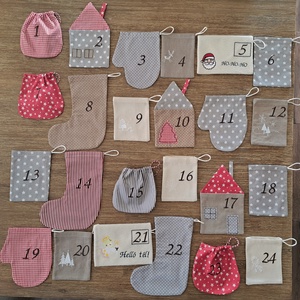 Adventi naptár - karácsony - adventi díszek - adventi naptár - Meska.hu