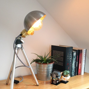 Veterista retrogrey - állólámpa/asztali lámpa - otthon & lakás - lámpa - hangulatlámpa - Meska.hu