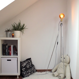 Veterista retrogrey - állólámpa/asztali lámpa - otthon & lakás - lámpa - hangulatlámpa - Meska.hu
