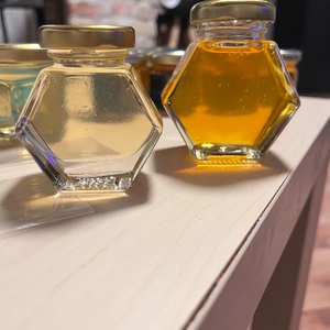 Termelői méz hexagon formájú üvegben, Élelmiszer, Méz & Propolisz, , MESKA