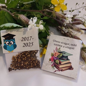 BALLAGÁSRA virágmagos csomagocska - Meska.hu