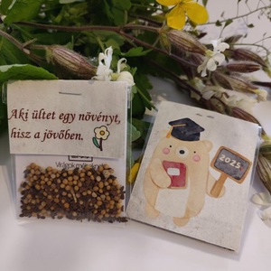 BALLAGÁSRA virágmagos csomagocska - Meska.hu