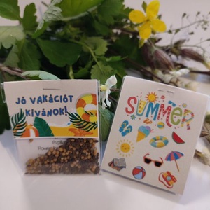 ÉVZÁRÓRA virágmagos csomagocska, feliratozható - otthon & életmód - ház & kert - növény & veteményes - Meska.hu