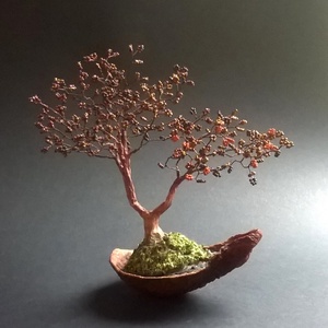 Aranybarna - otthon & életmód - dekoráció - asztal és polc dekoráció - bonsai - Meska.hu