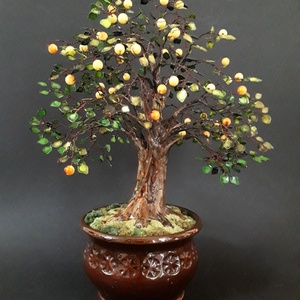 Aranyalmafa - otthon & életmód - dekoráció - asztal és polc dekoráció - bonsai - Meska.hu