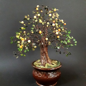Aranyalmafa - otthon & életmód - dekoráció - asztal és polc dekoráció - bonsai - Meska.hu