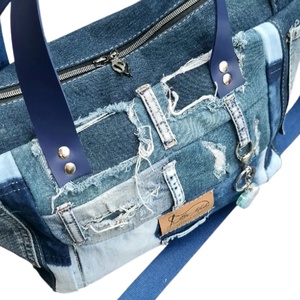 Csupa kék- farmer táska, Táska & Tok, Kézitáska & válltáska, Kézitáska, , MESKA