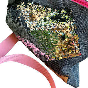 Bohém flitteres kistáska - táska & tok - kézitáska & válltáska - kézitáska - Meska.hu